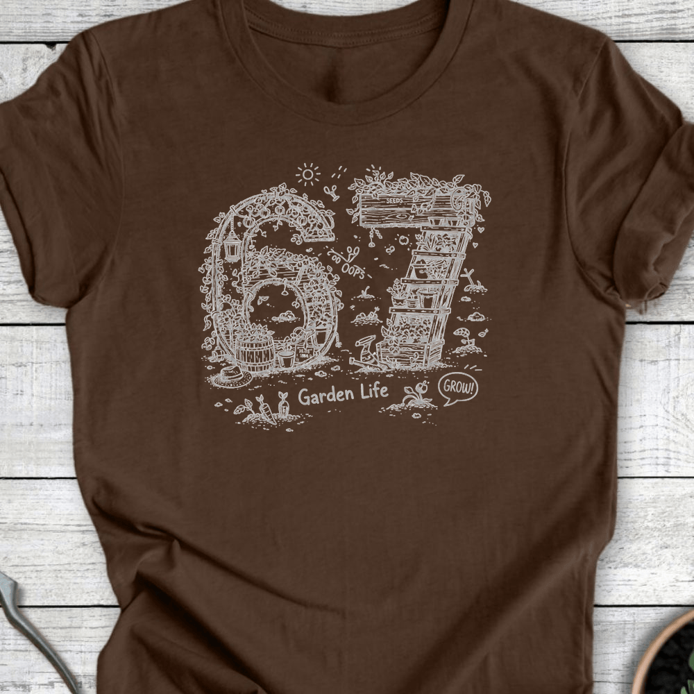 Printify T-Shirt Heather Brown / S 6-7 T-Shirt