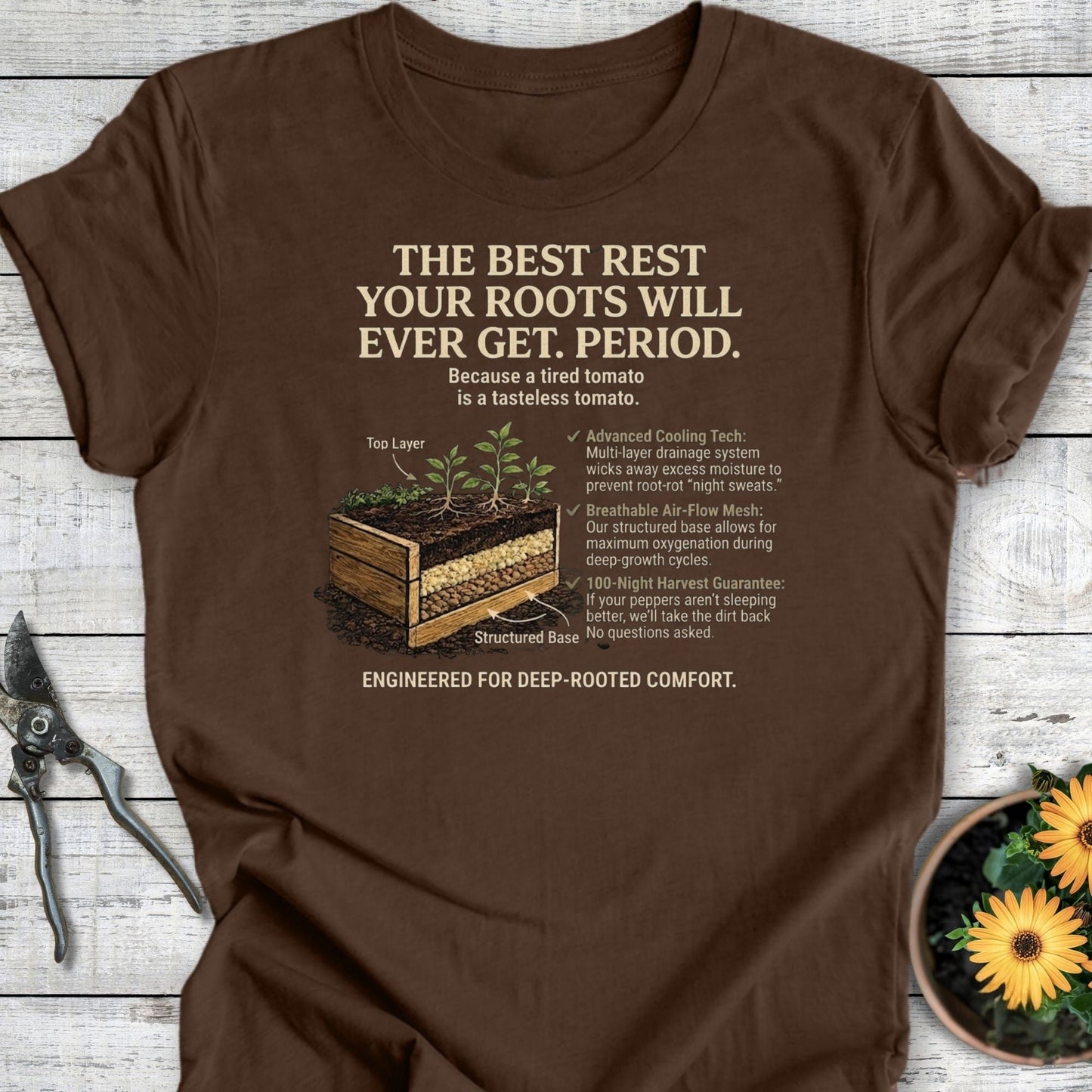 Printify T-Shirt Heather Brown / S Best Rest T-Shirt