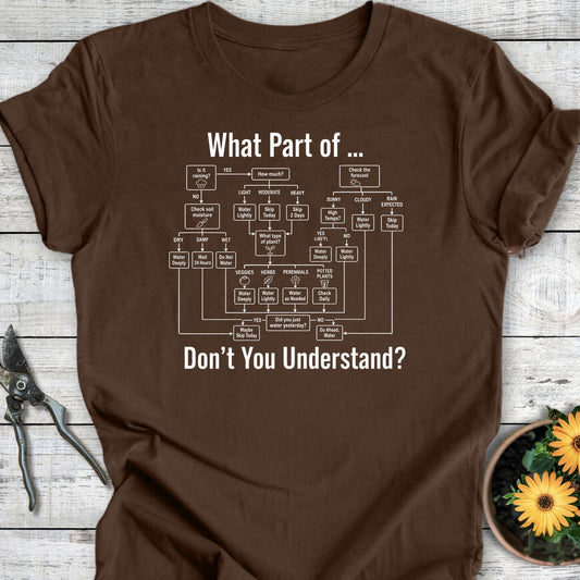 Printify T-Shirt Heather Brown / S Do You Understand T-Shirt