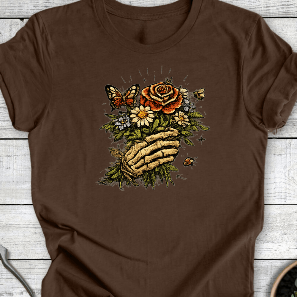 Printify T-Shirt Heather Brown / S Hands of the Garden T-Shirt
