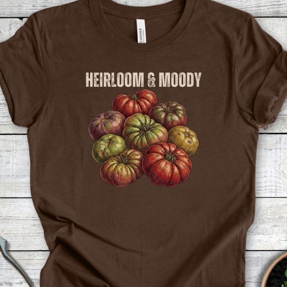 Printify T-Shirt Heather Brown / S Heirloom & Moody II T-Shirt