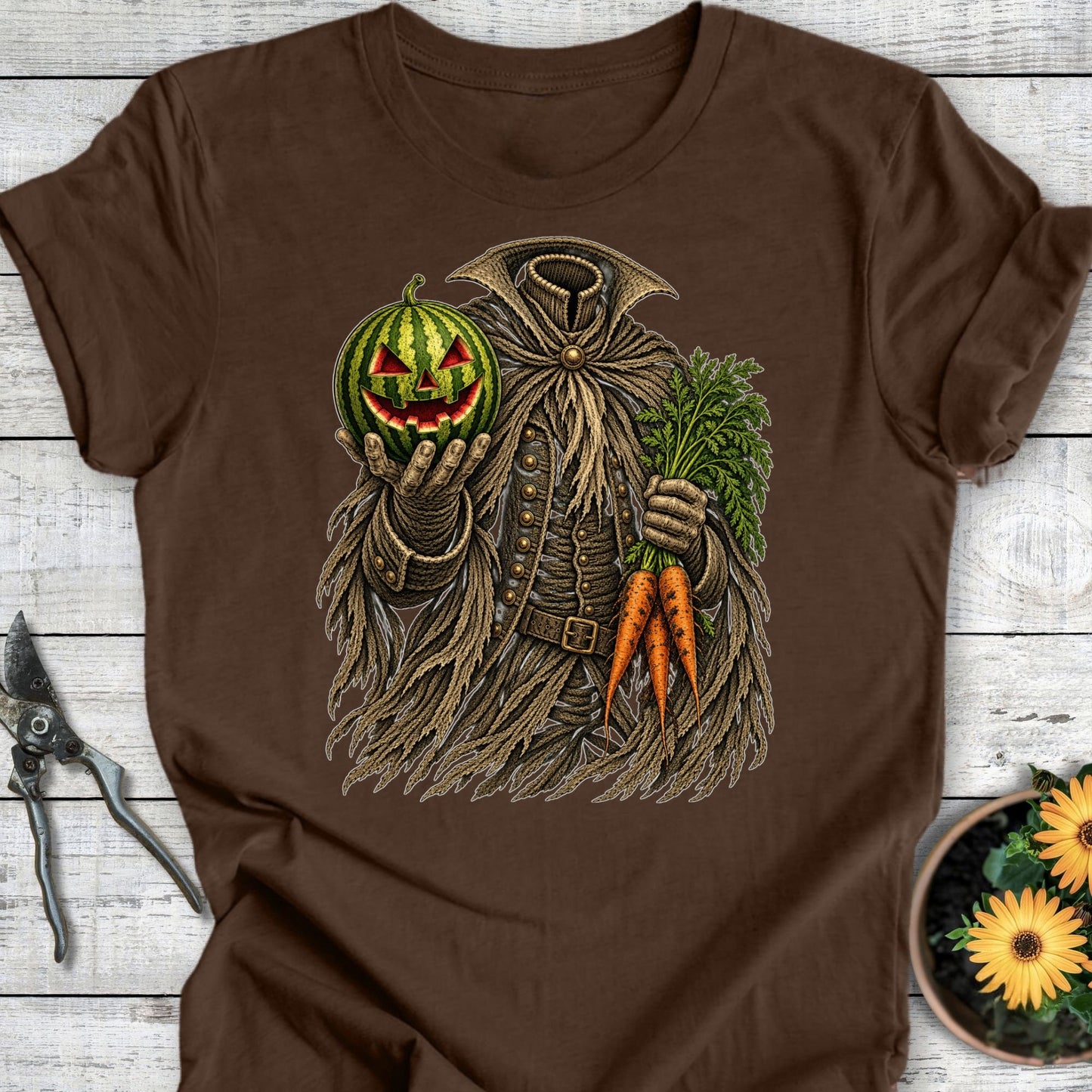 Printify T-Shirt Heather Brown / S Horseman's Harvest T-Shirt