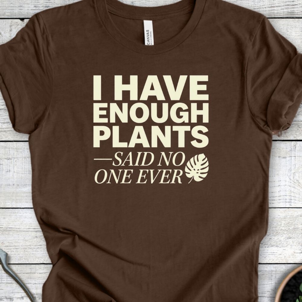 Printify T-Shirt Heather Brown / S Said No One T-Shirt