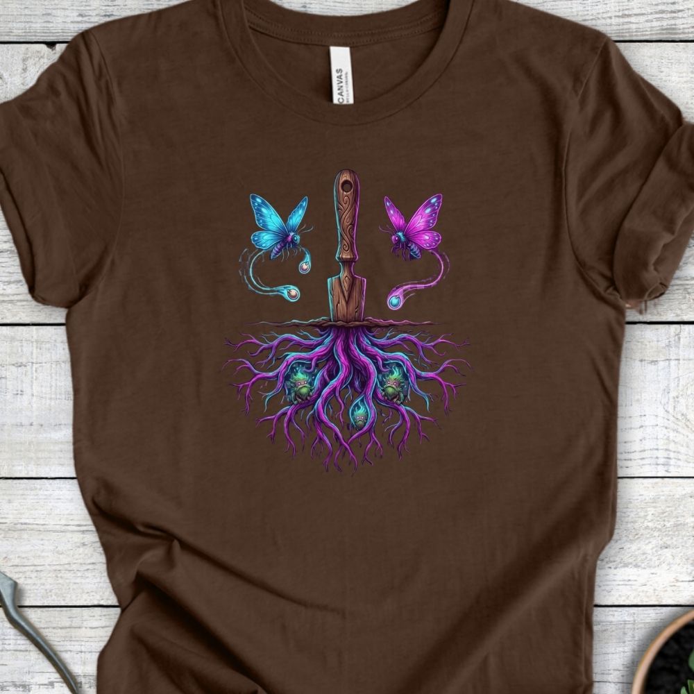 Printify T-Shirt Heather Brown / S Seed Lighters T-Shirt