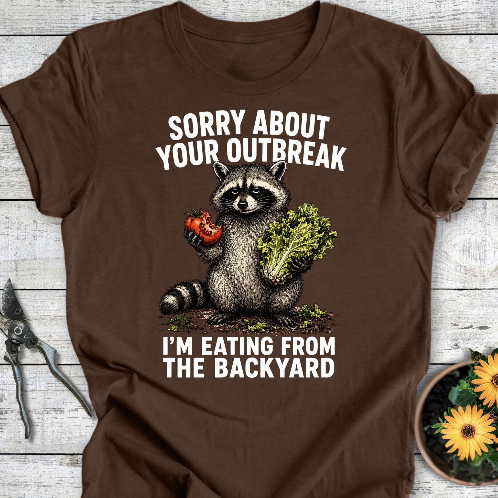 Printify T-Shirt Heather Brown / S Sorry II T-Shirt