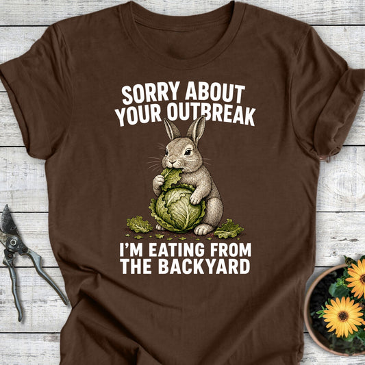 Printify T-Shirt Heather Brown / S Sorry T-Shirt