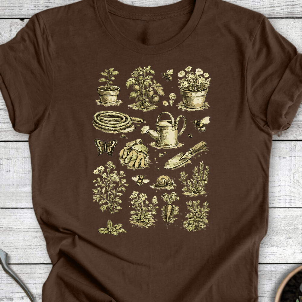 Printify T-Shirt Heather Brown / S Tools & Growth T-Shirt