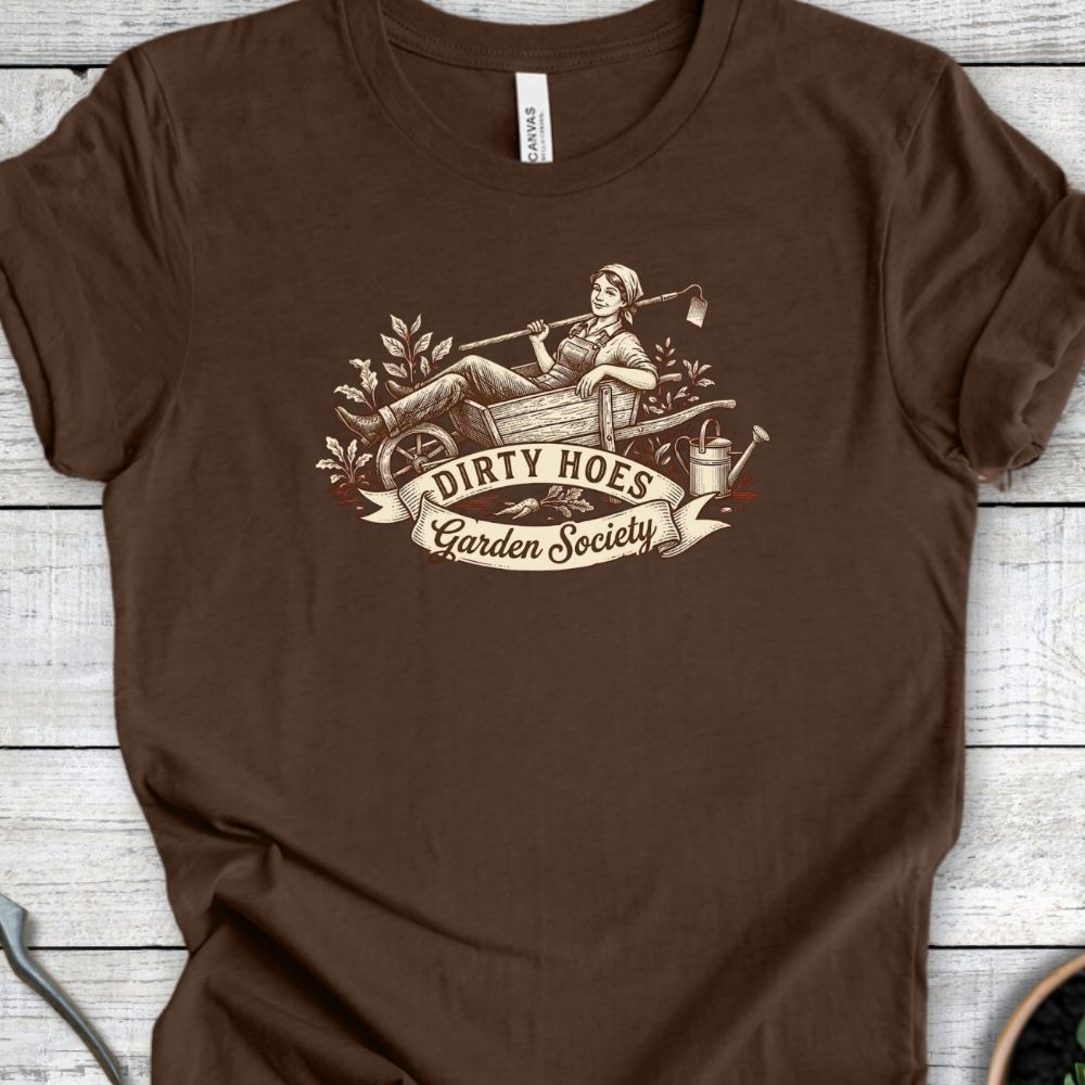 Printify T-Shirt Heather Brown / S Wheelbarrow Royalty T-Shirt