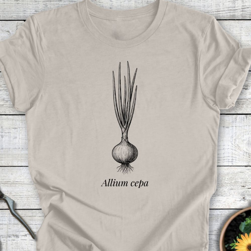 Printify T-Shirt Heather Dust / S Allium Cepa T-Shirt