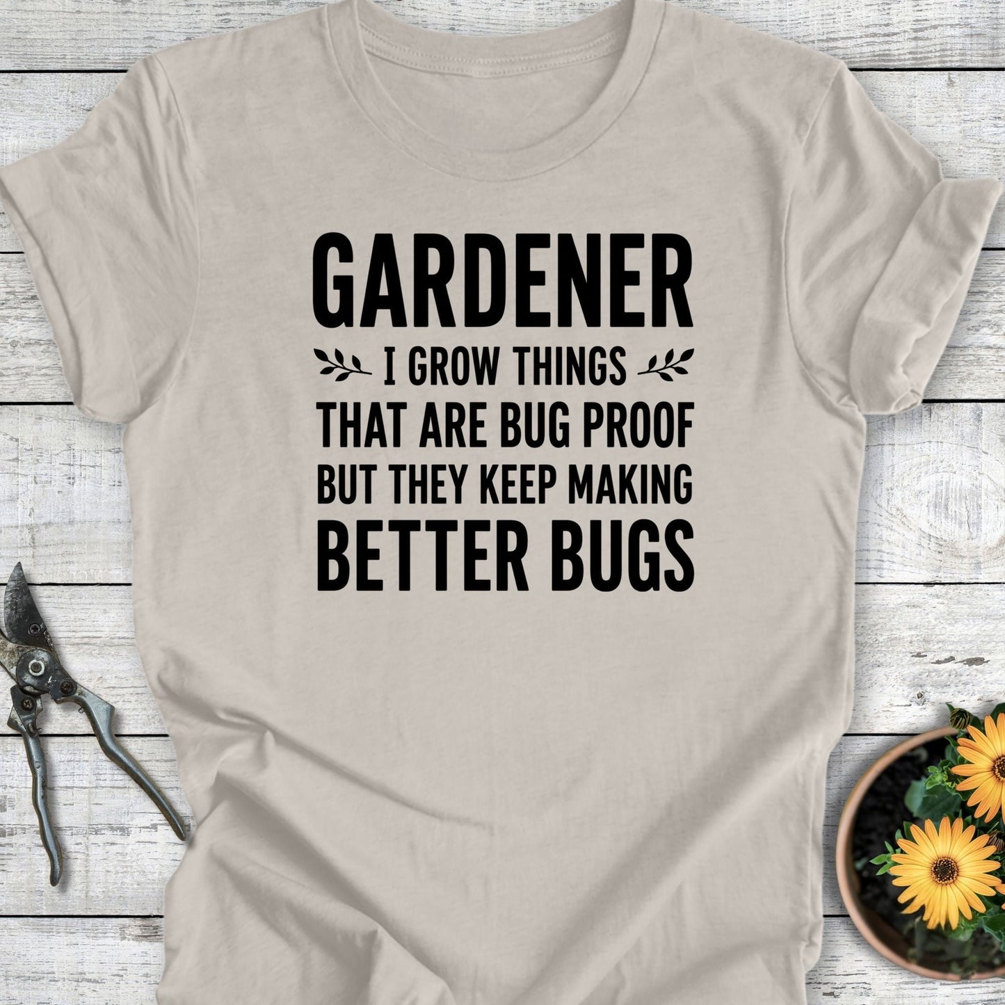Printify T-Shirt Heather Dust / S Better Bugs T-Shirt