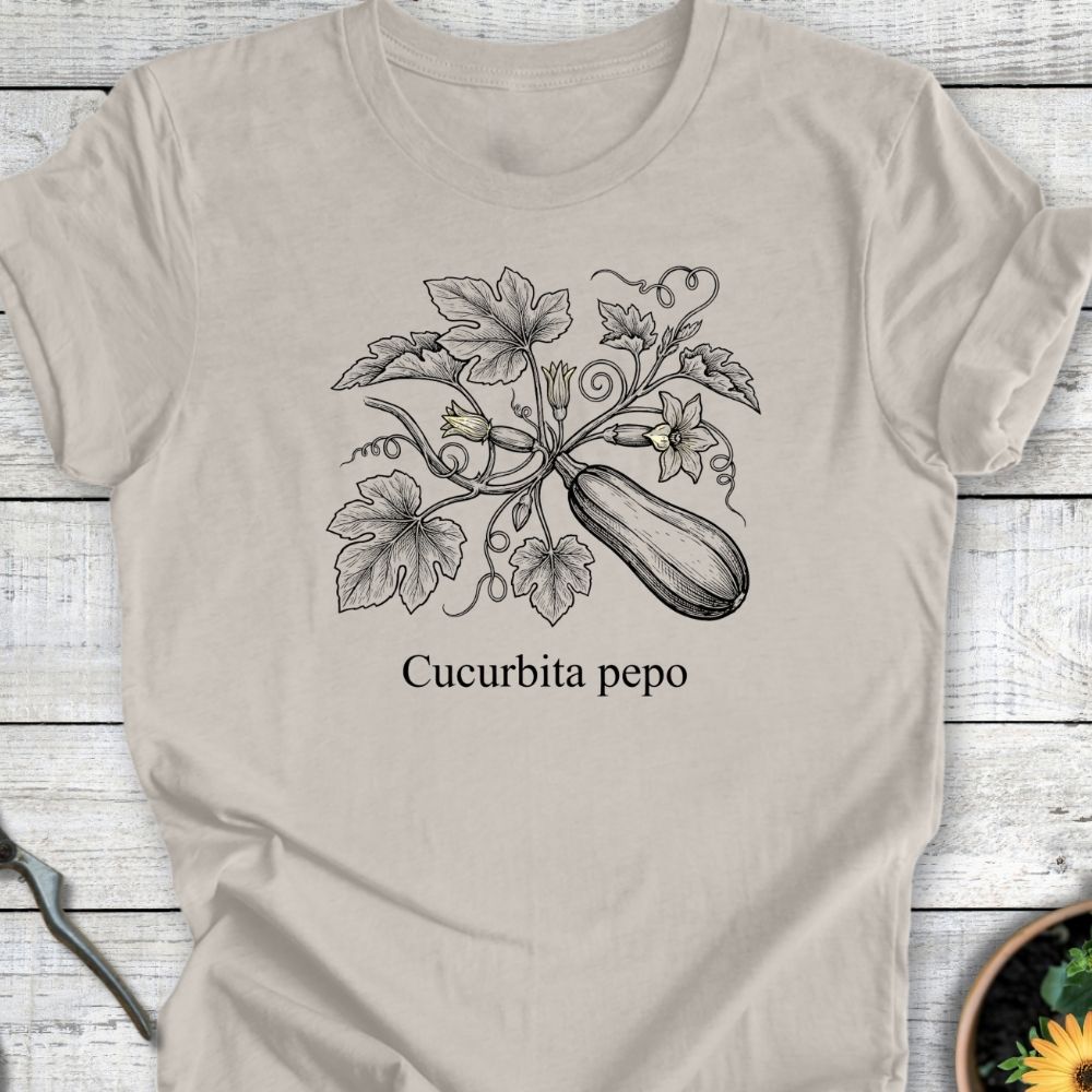 Printify T-Shirt Heather Dust / S Cucurbita Pepo T-Shirt