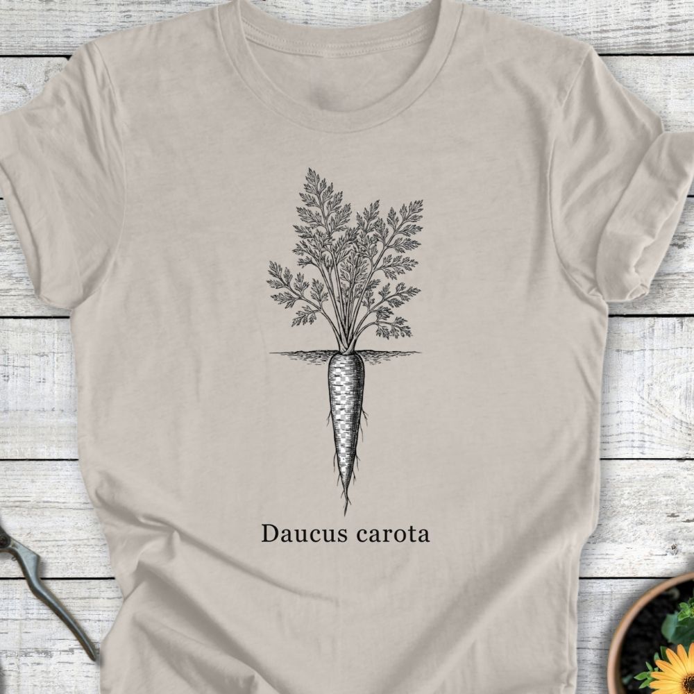 Printify T-Shirt Heather Dust / S Daucus Carota T-Shirt