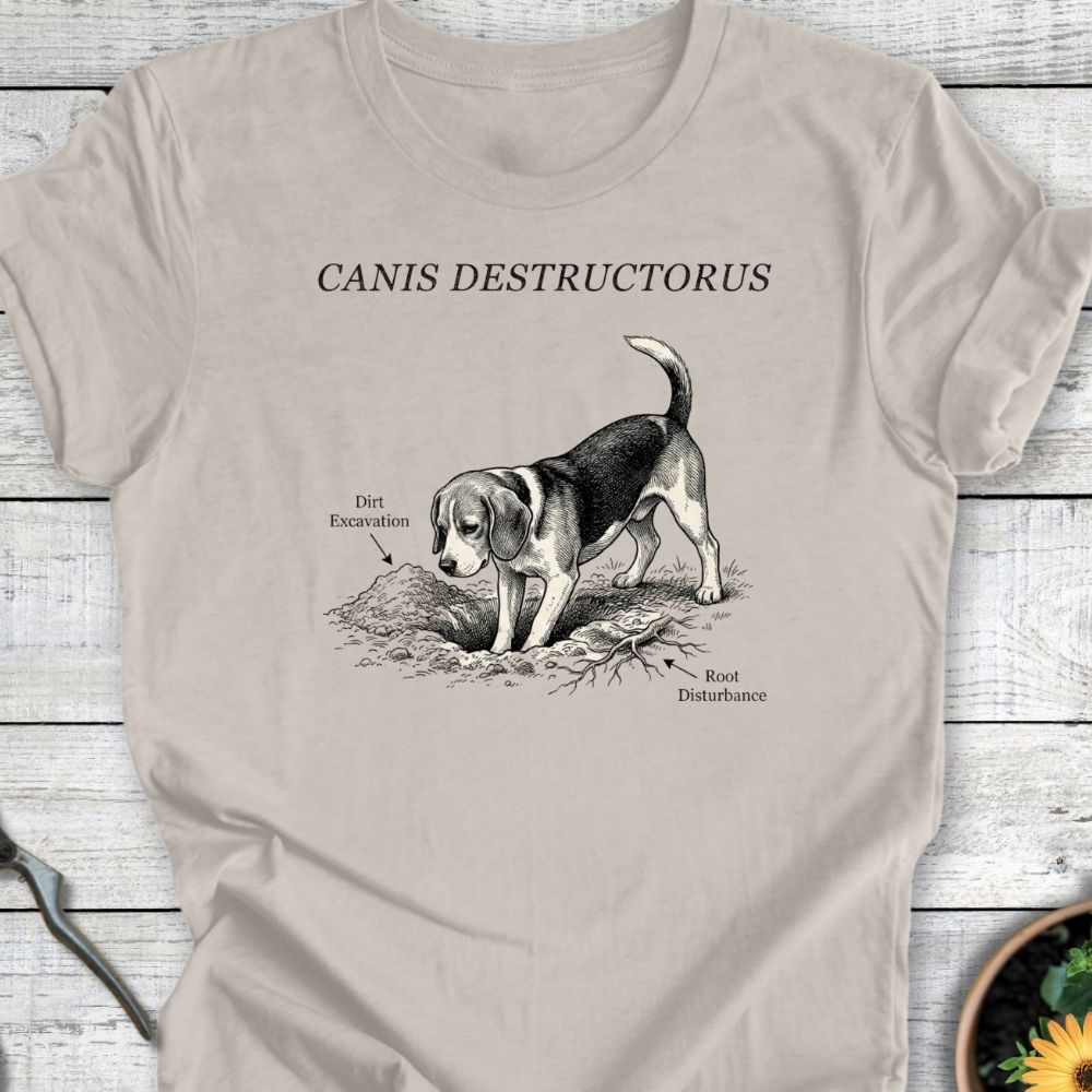 Printify T-Shirt Heather Dust / S Destructorus T-Shirt