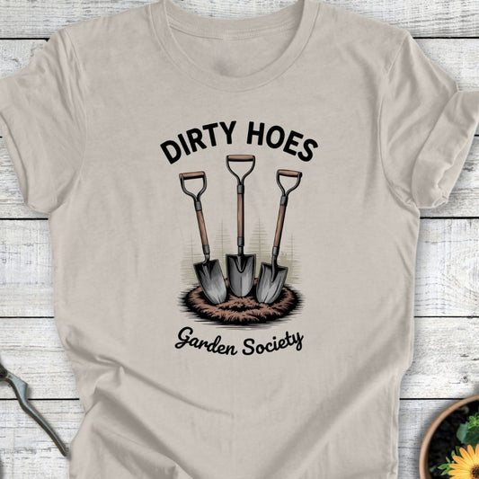 Printify T-Shirt Heather Dust / S Dirty Hoes