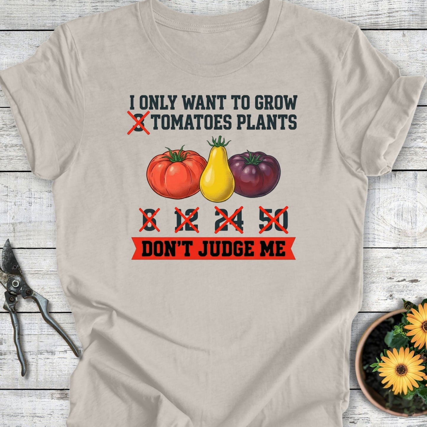 Printify T-Shirt Heather Dust / S Don't Judge T-Shirt