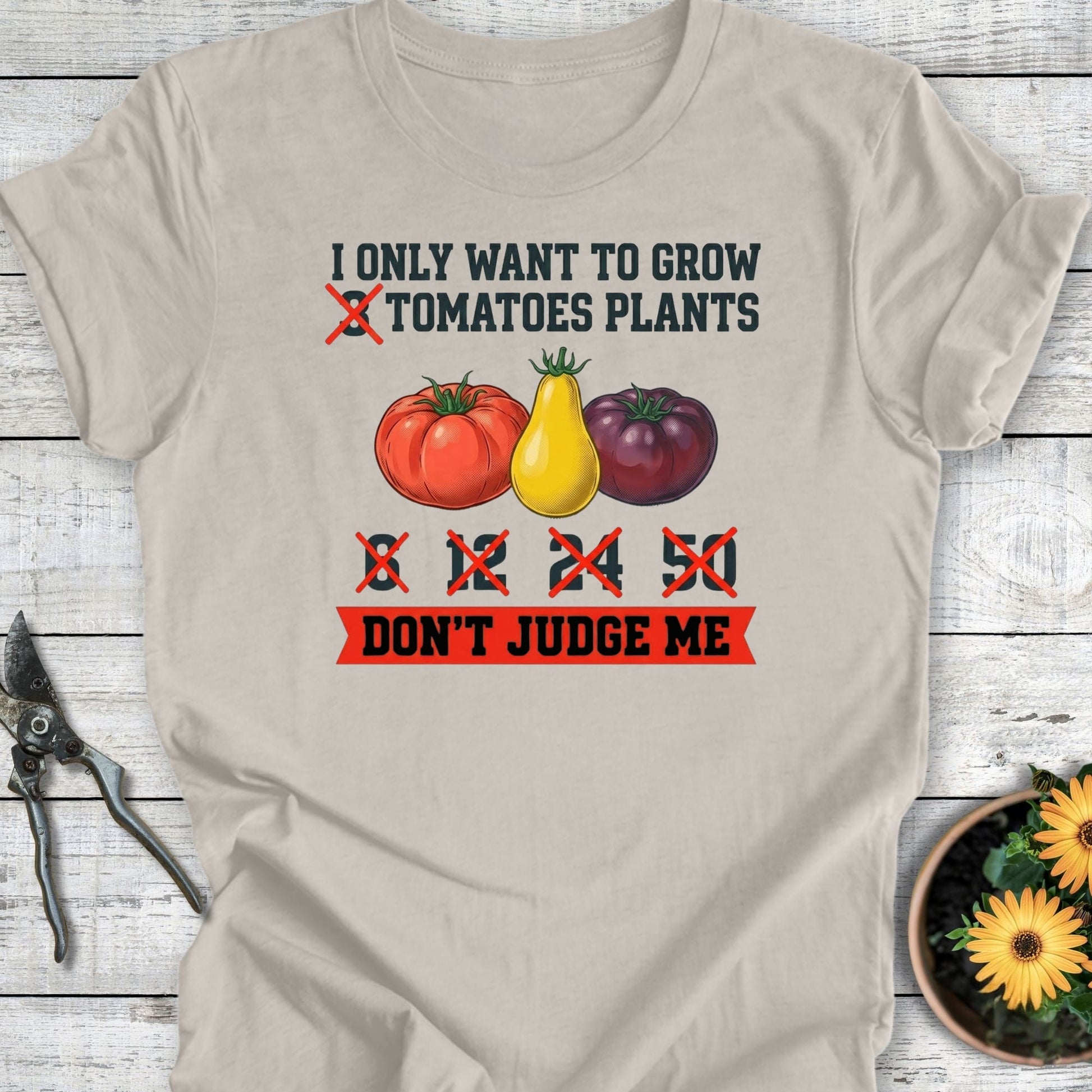 Printify T-Shirt Heather Dust / S Don't Judge T-Shirt