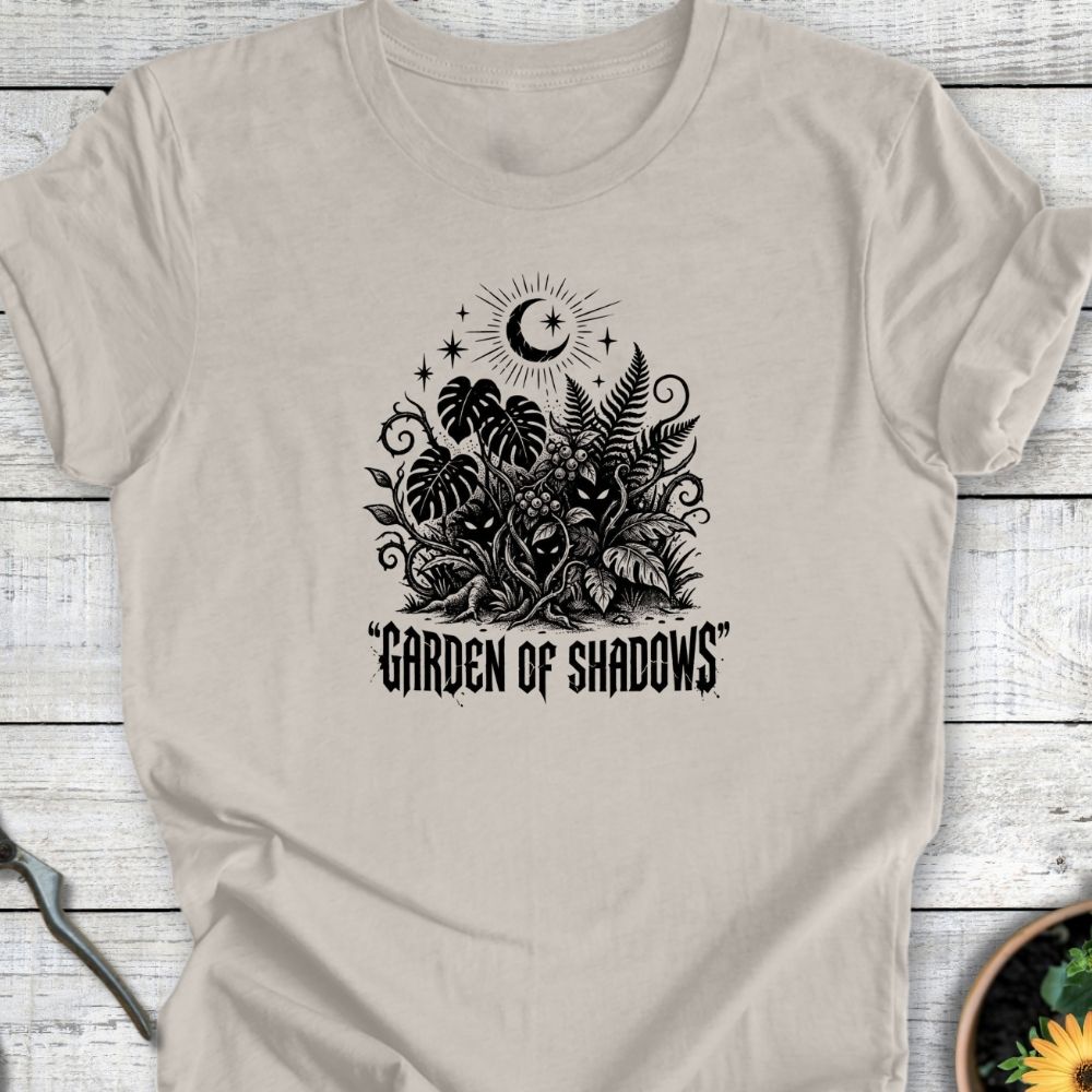 Printify T-Shirt Heather Dust / S Garden of Shadows T-Shirt