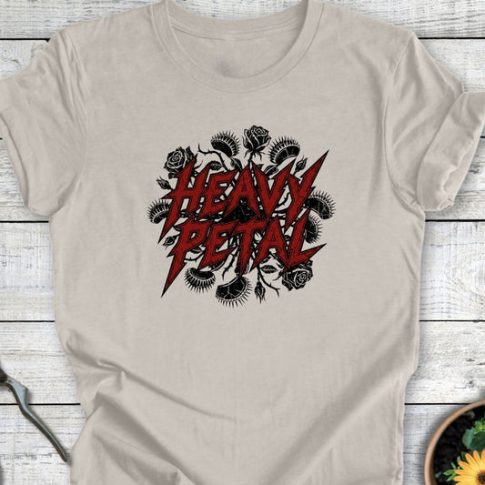 Printify T-Shirt Heather Dust / S Heavy Petal T-Shirt