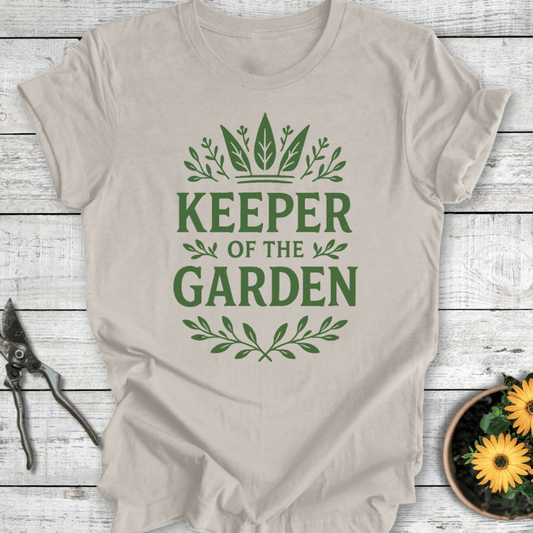 Printify T-Shirt Heather Dust / S Keeper of the Garden