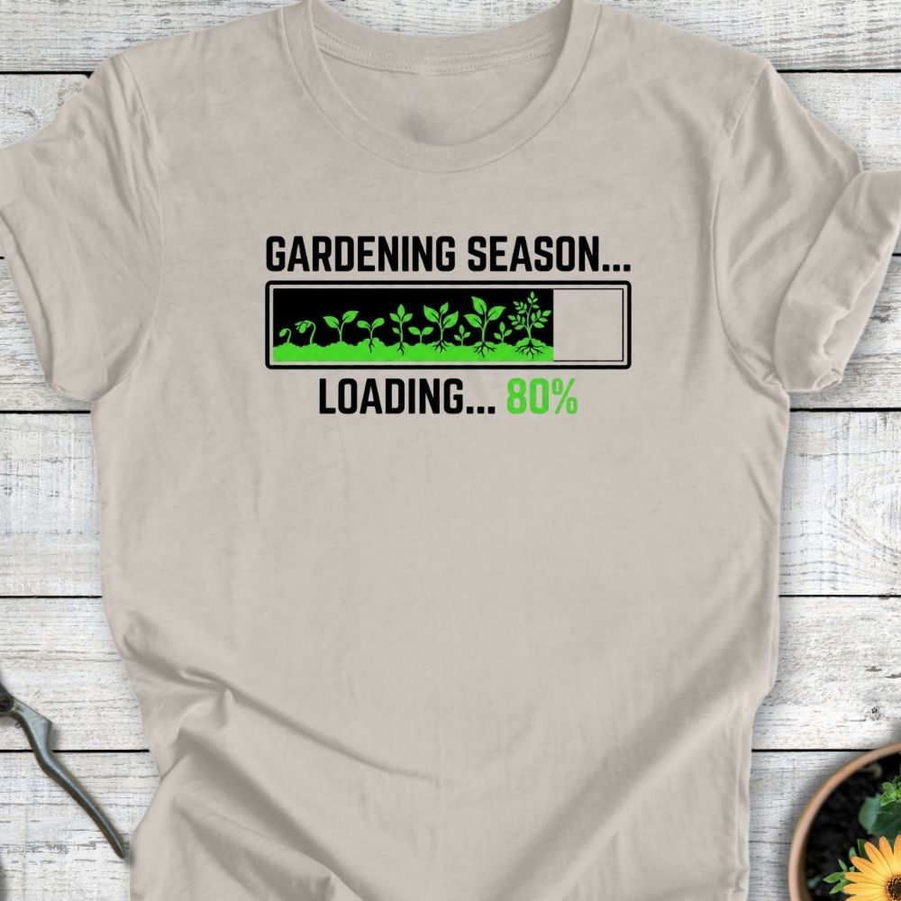 Printify T-Shirt Heather Dust / S Loading Season T-Shirt