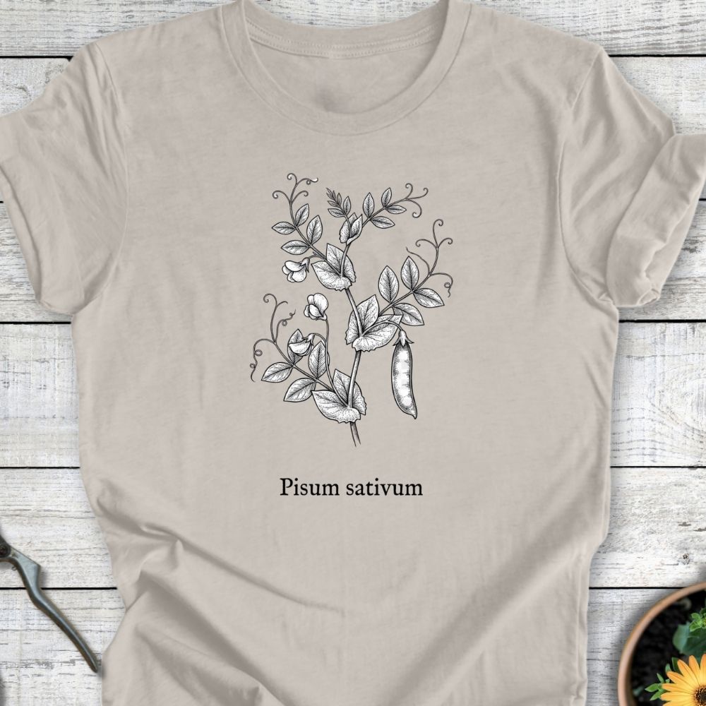 Printify T-Shirt Heather Dust / S Pisum Sativum T-Shirt