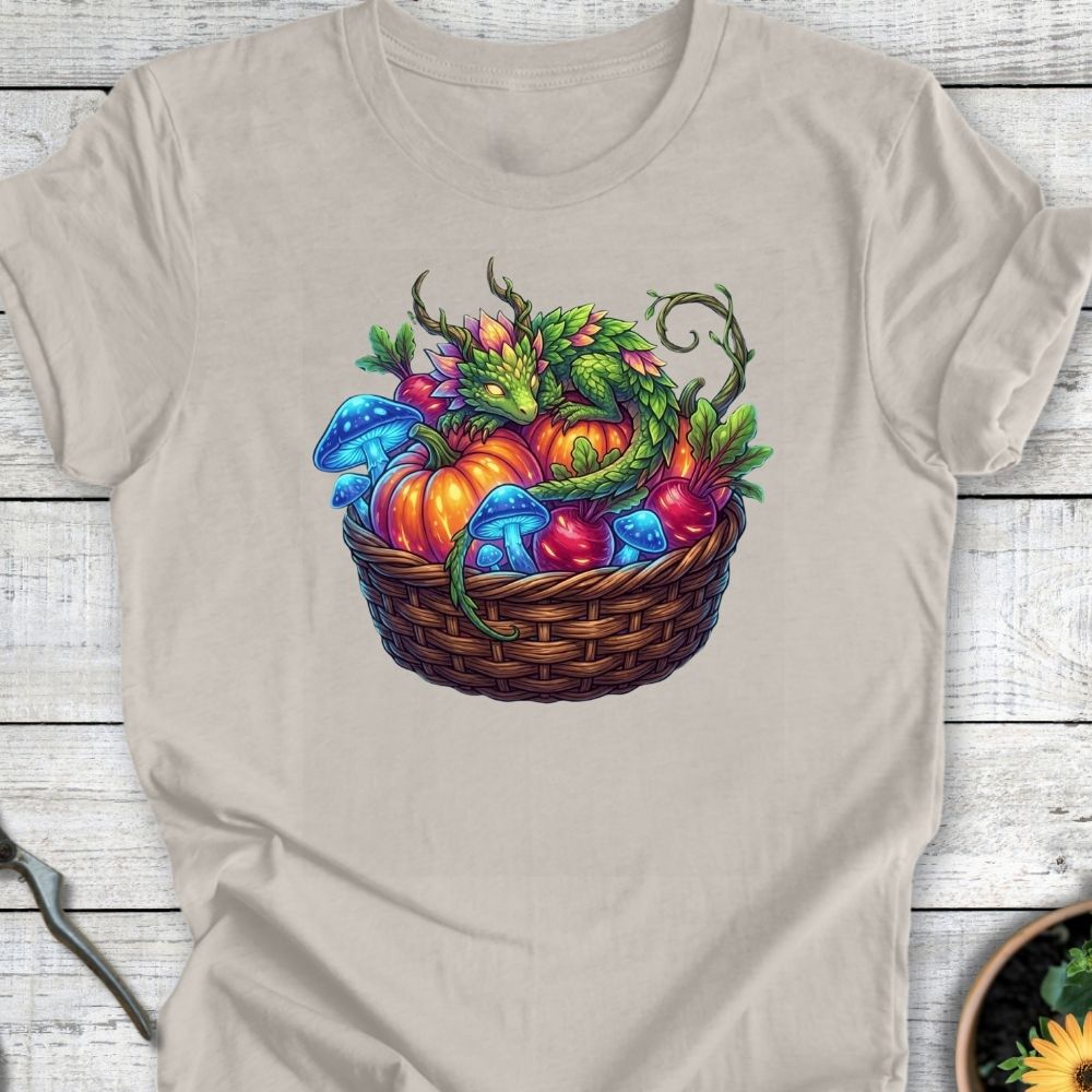 Printify T-Shirt Heather Dust / S The Leaf-Drake's Hoard T-Shirt