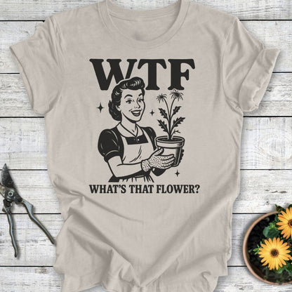 Printify T-Shirt Heather Dust / S What's that flower?