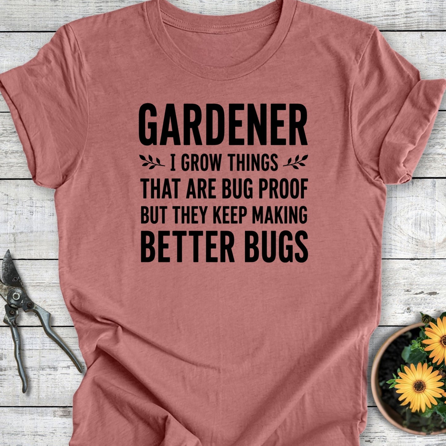 Printify T-Shirt Heather Mauve / S Better Bugs T-Shirt