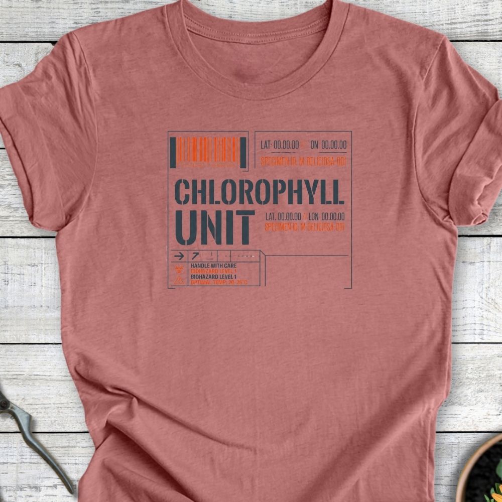 Printify T-Shirt Heather Mauve / S Chlorophyll Unit T-Shirt