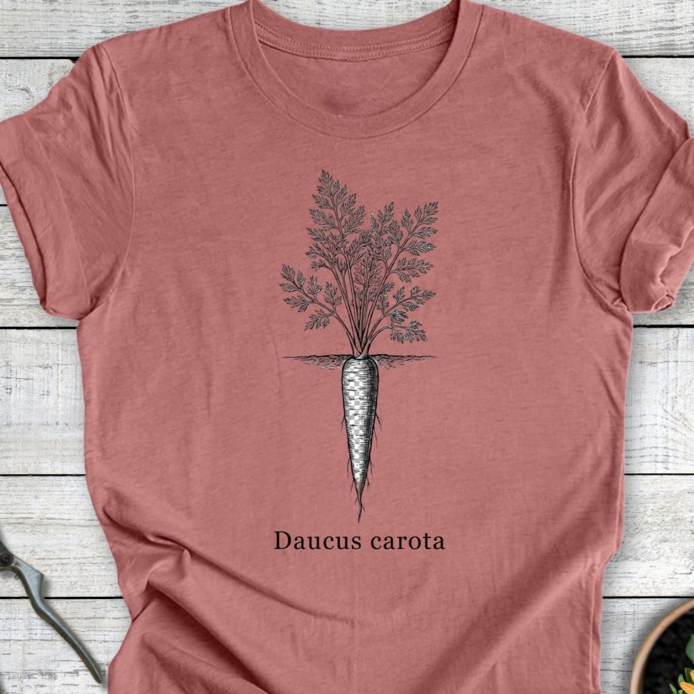 Printify T-Shirt Heather Mauve / S Daucus Carota T-Shirt