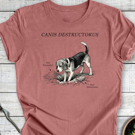 Printify T-Shirt Heather Mauve / S Destructorus T-Shirt