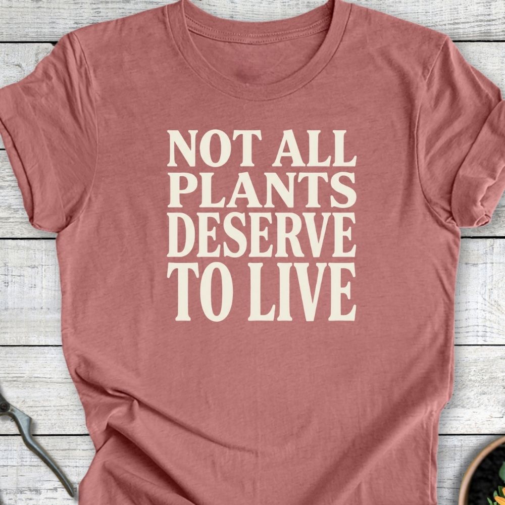Printify T-Shirt Heather Mauve / S Don't Deserve It T-Shirt
