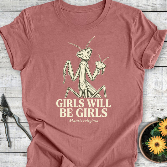 Printify T-Shirt Heather Mauve / S Girls T-Shirt