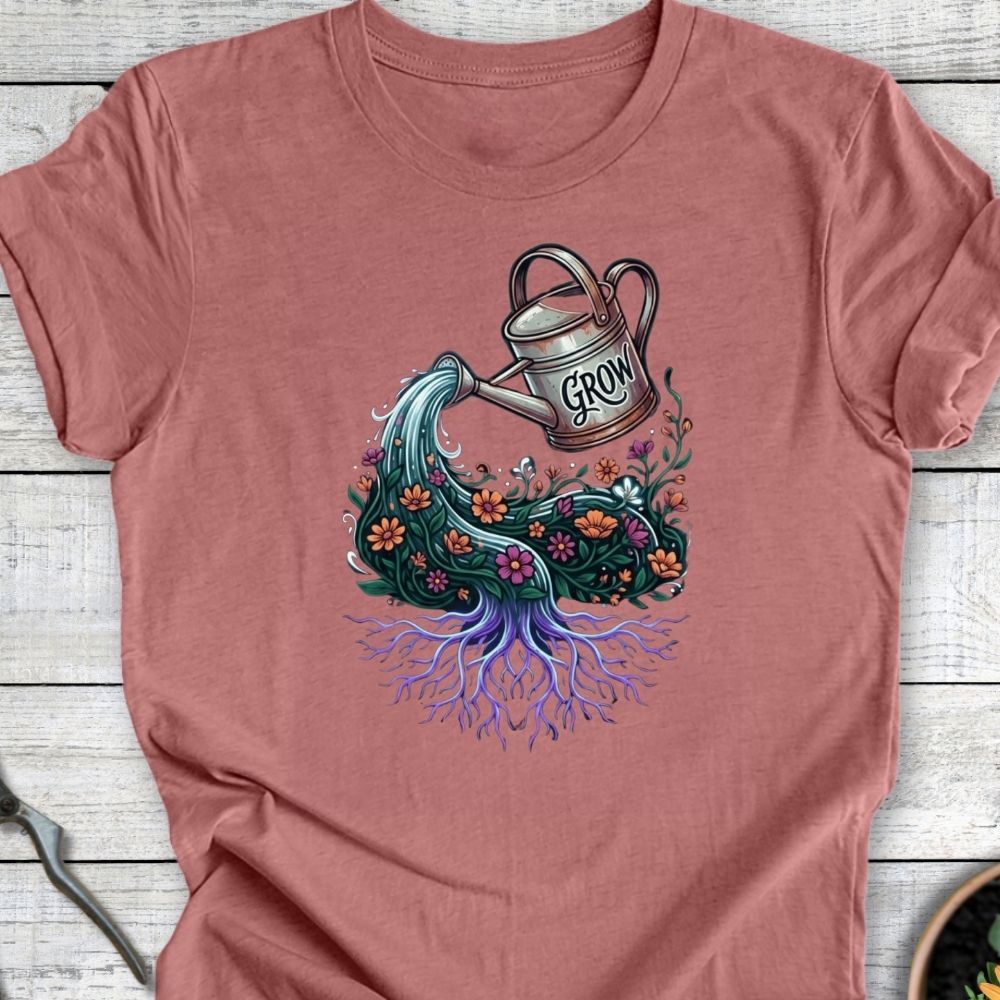 Printify T-Shirt Heather Mauve / S Growth Symbolism T-Shirt
