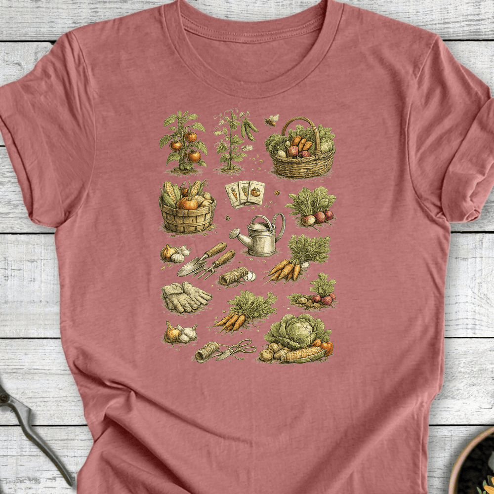 Printify T-Shirt Heather Mauve / S Harvest & Habit T-Shirt