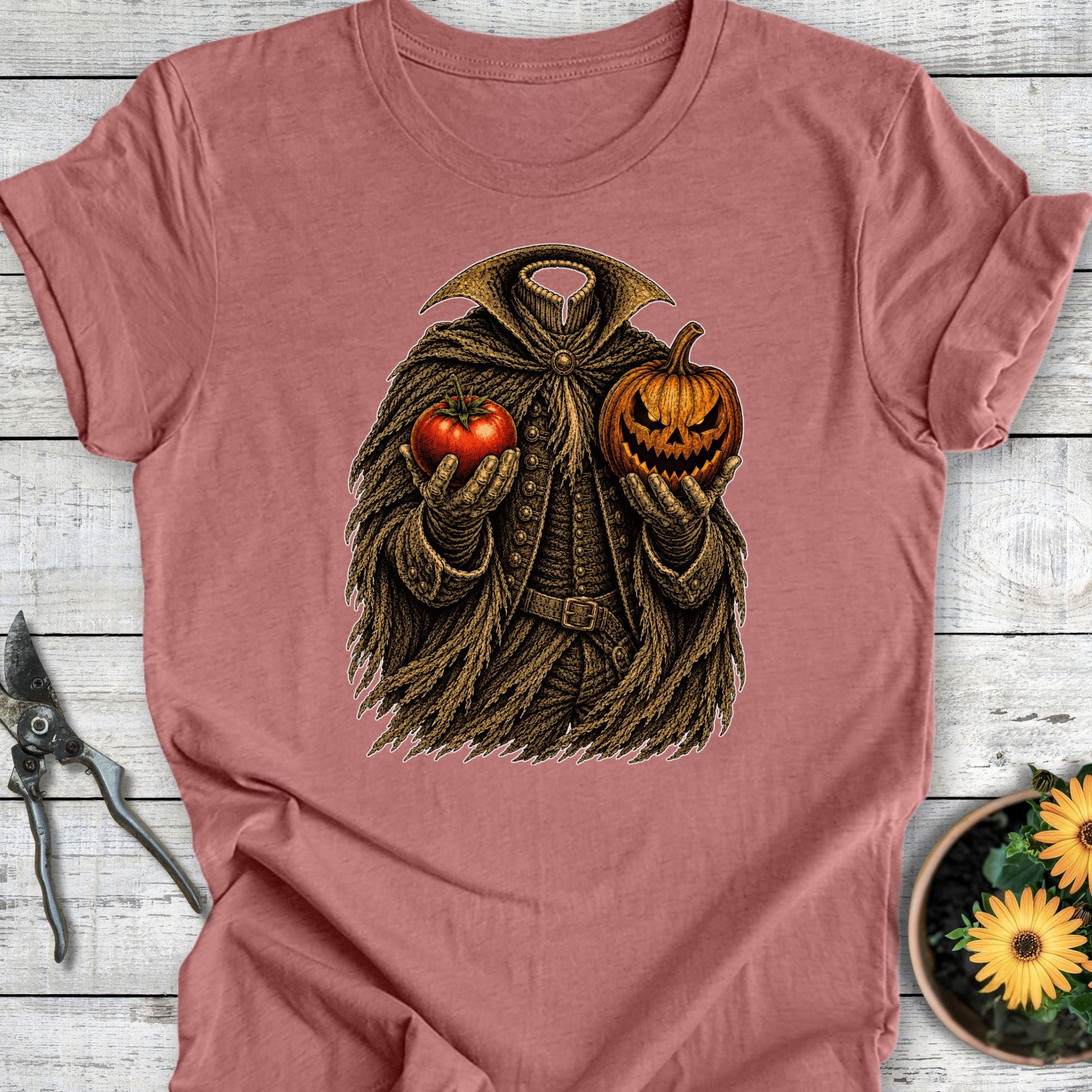 Printify T-Shirt Heather Mauve / S Headless Harvest T-Shirt