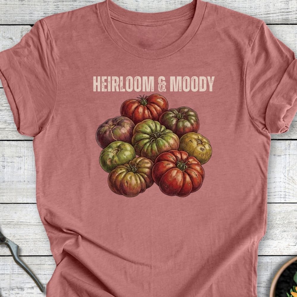 Printify T-Shirt Heather Mauve / S Heirloom & Moody II T-Shirt