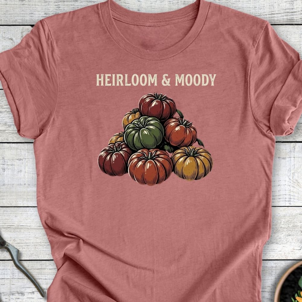 Printify T-Shirt Heather Mauve / S Heirloom & Moody T-Shirt