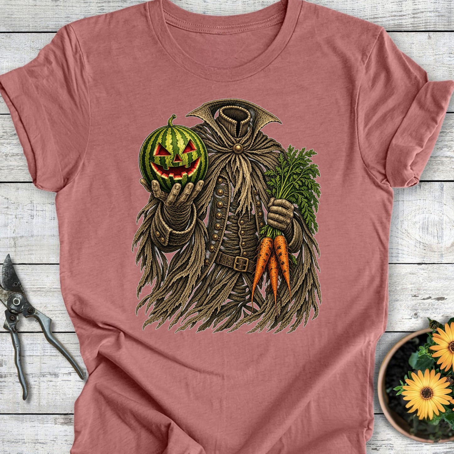 Printify T-Shirt Heather Mauve / S Horseman's Harvest T-Shirt