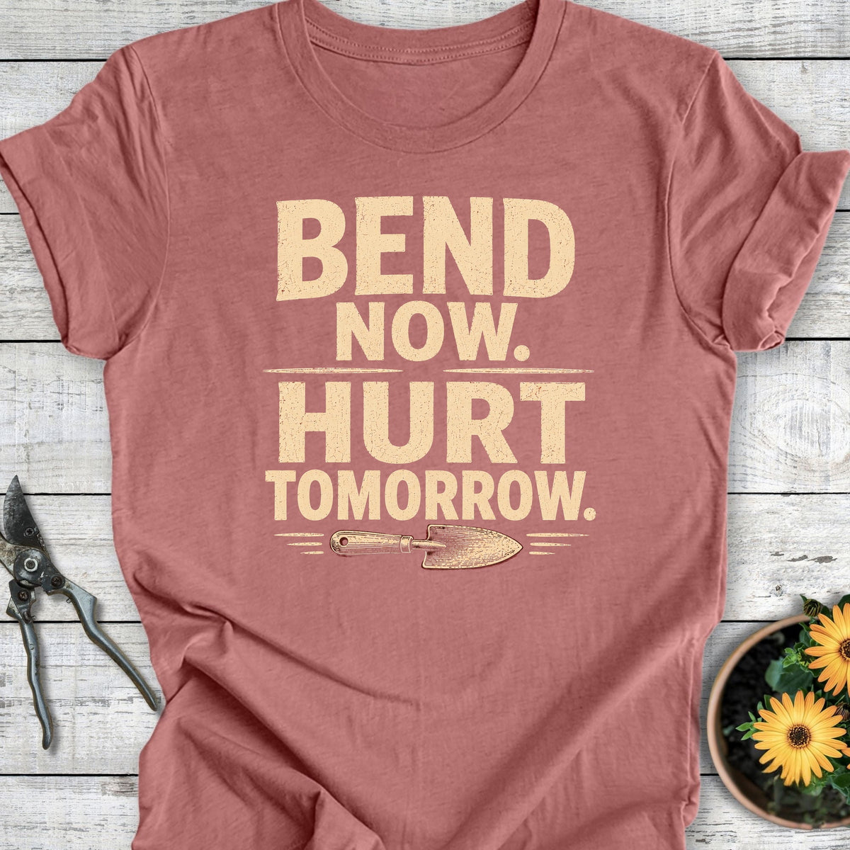 Printify T-Shirt Heather Mauve / S Hurt Tomorrow T-Shirt