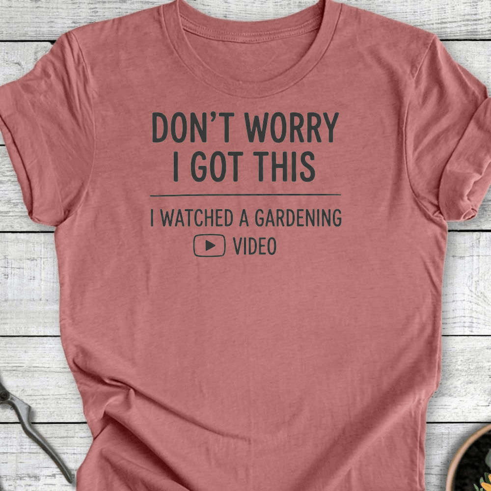 Printify T-Shirt Heather Mauve / S I Got This T-Shirt