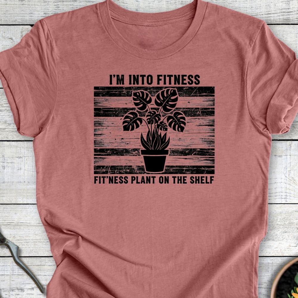 Printify T-Shirt Heather Mauve / S I'm Into Fitness T-Shirt