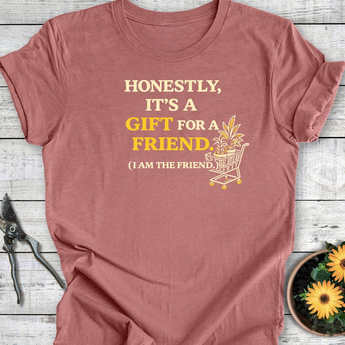 Printify T-Shirt Heather Mauve / S It's a Gift T-Shirt