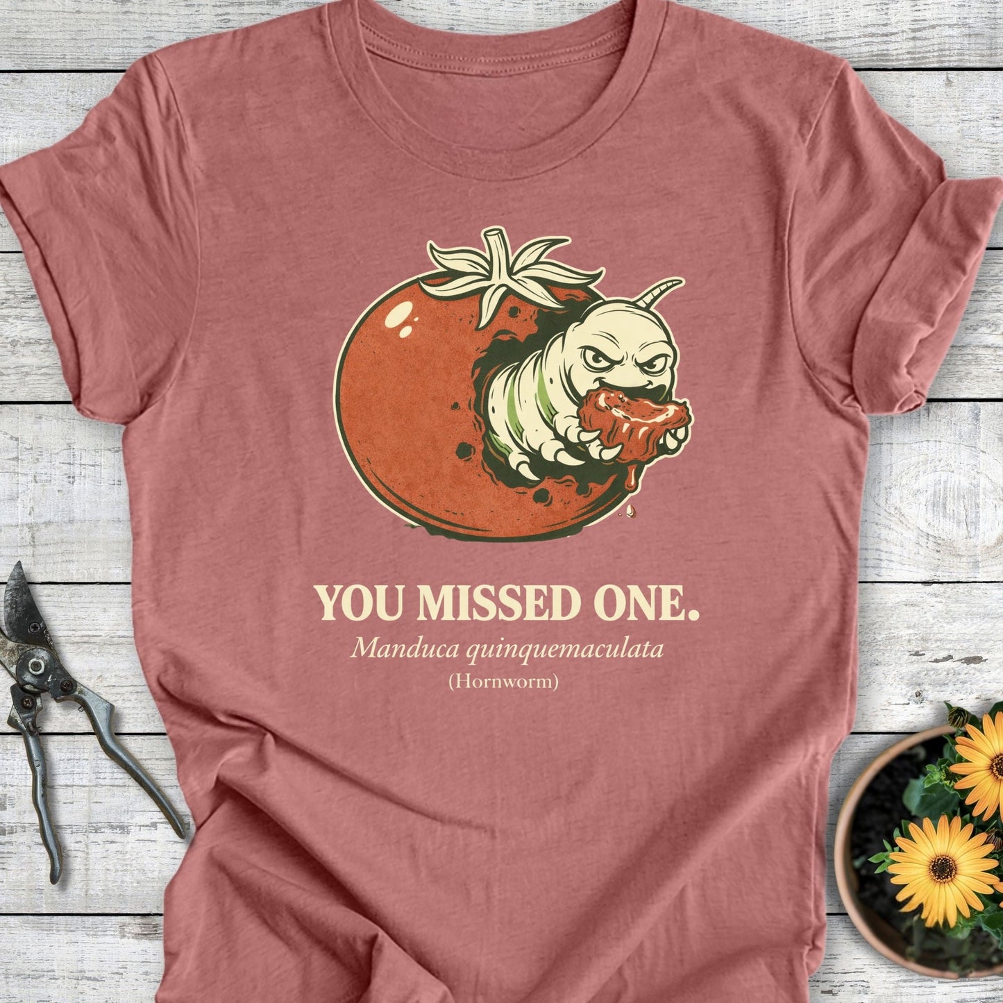 Printify T-Shirt Heather Mauve / S Missed One T-Shirt
