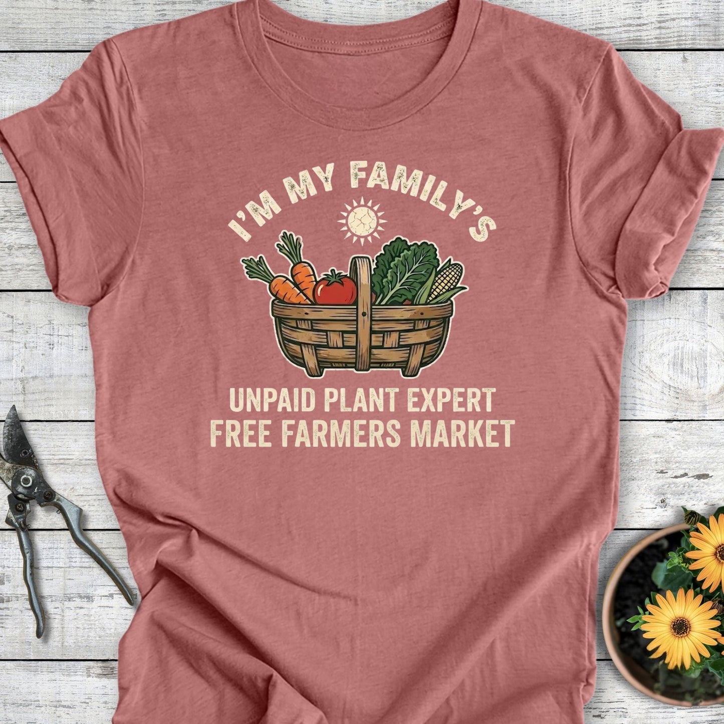 Printify T-Shirt Heather Mauve / S My Family's T-Shirt
