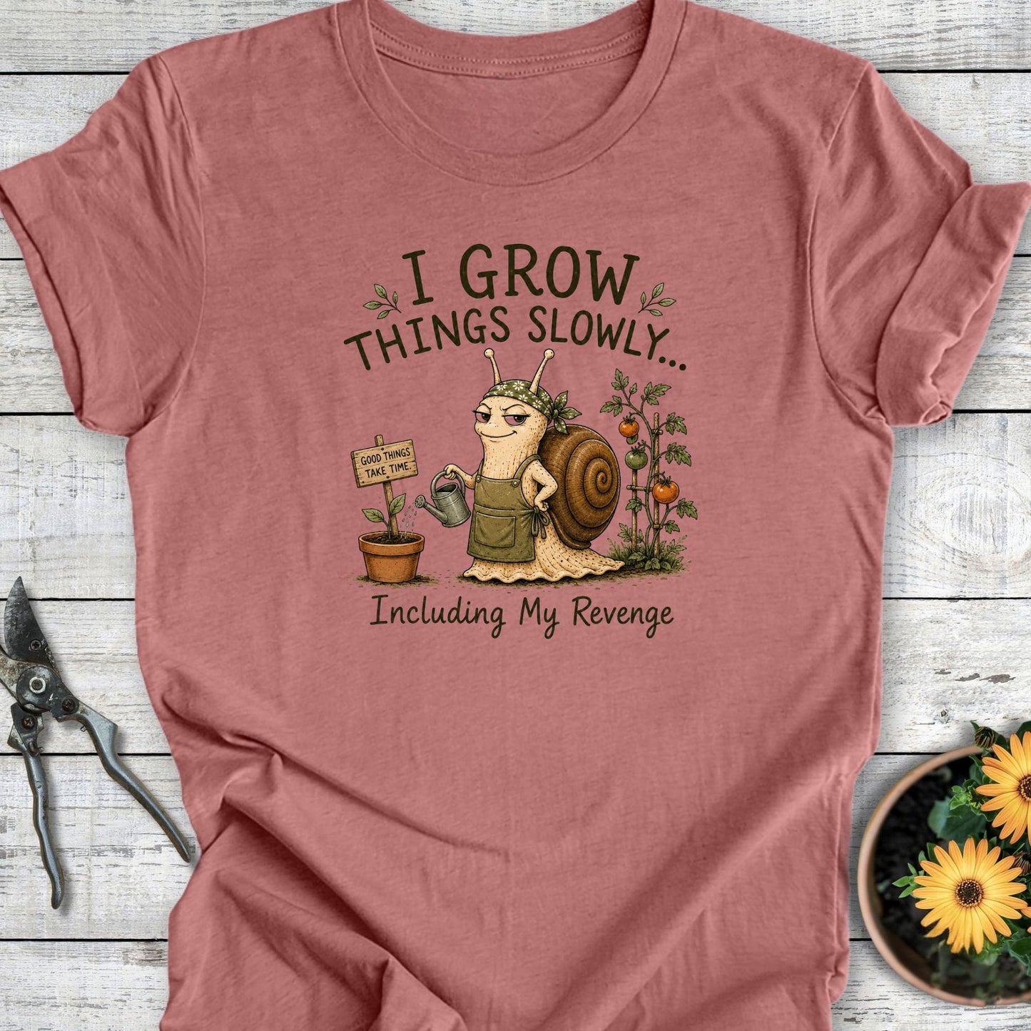 Printify T-Shirt Heather Mauve / S My Revenge T-Shirt