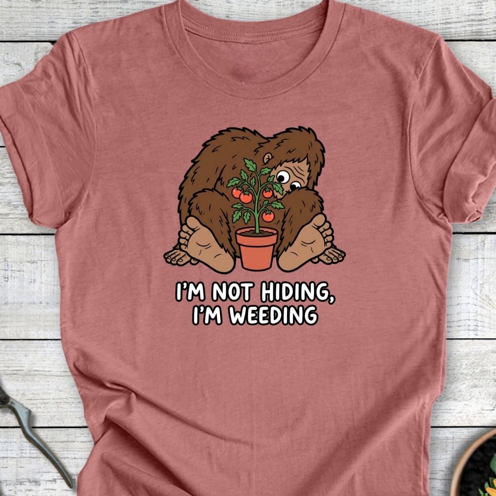 Printify T-Shirt Heather Mauve / S Not Hiding T-Shirt