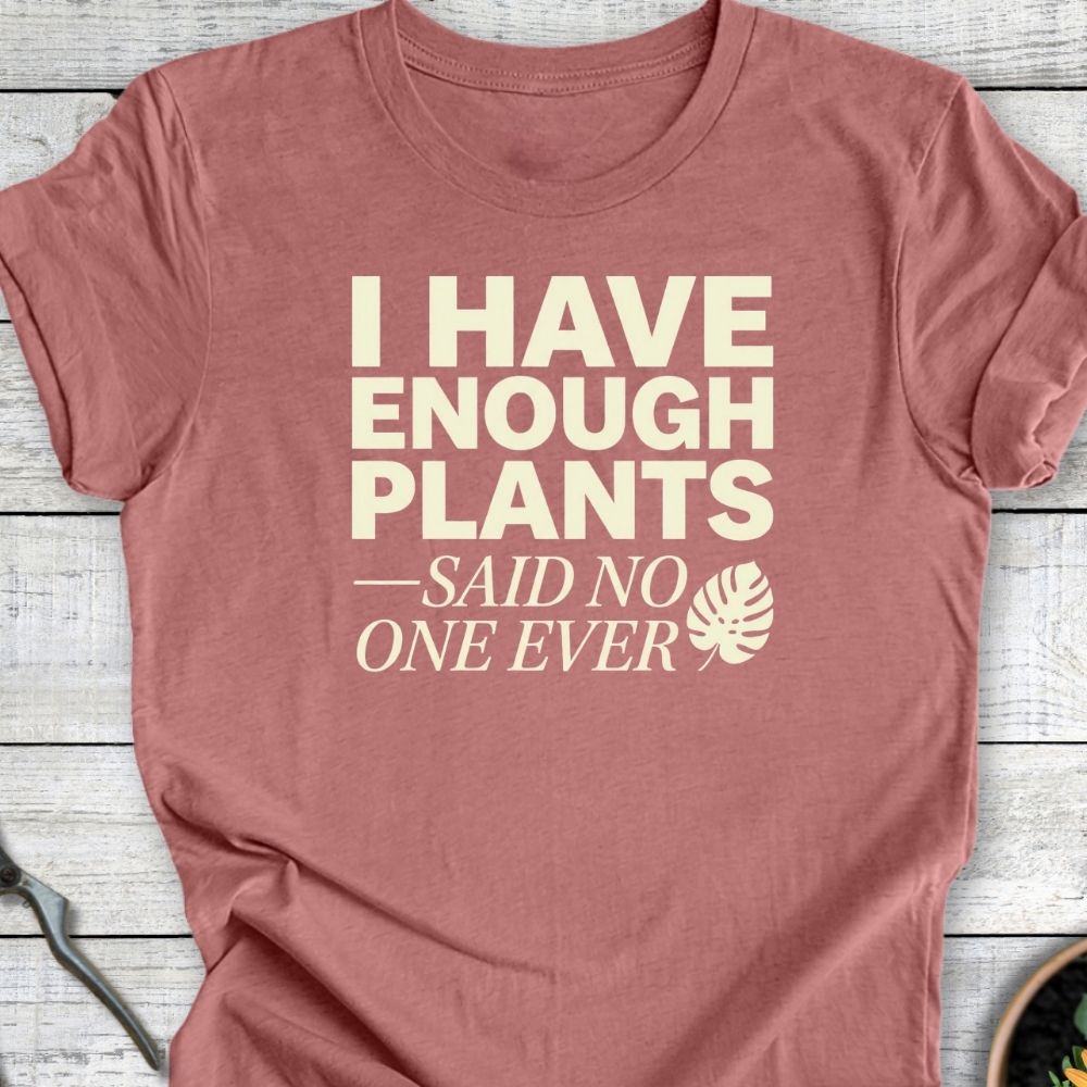 Printify T-Shirt Heather Mauve / S Said No One T-Shirt