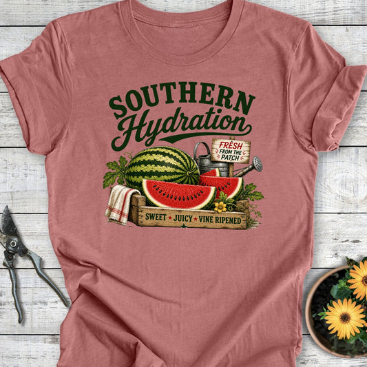 Printify T-Shirt Heather Mauve / S Southern Hydration T-Shirt