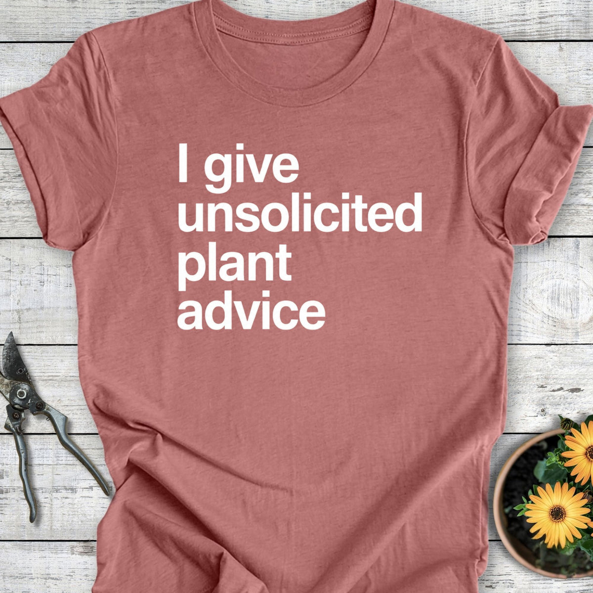Printify T-Shirt Heather Mauve / S Unsolicited Advice T-Shirt